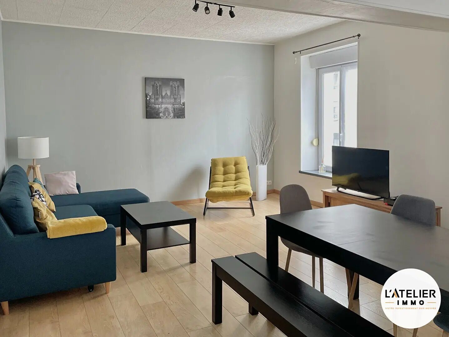 Appartement à louer, 93m², Reims