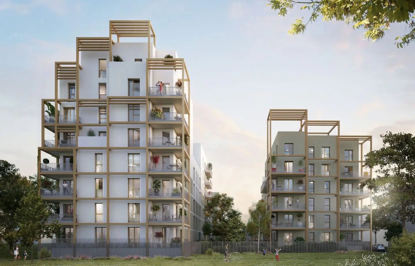 Appartement à louer, 61m², Stains