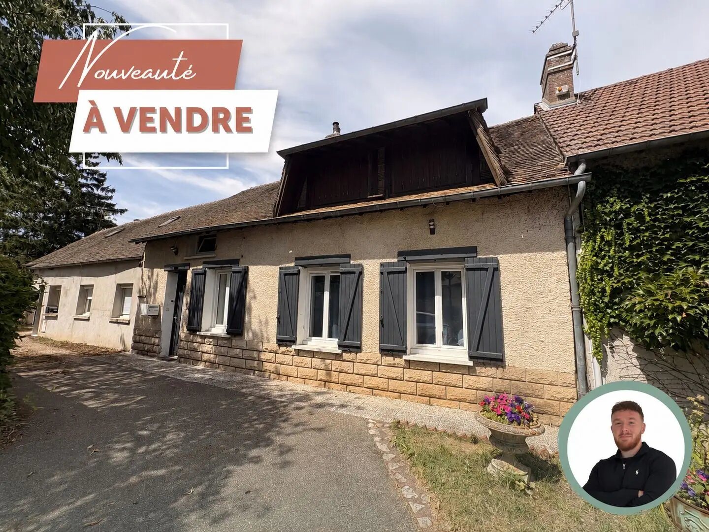 Maison à vendre, 120m², Bueil