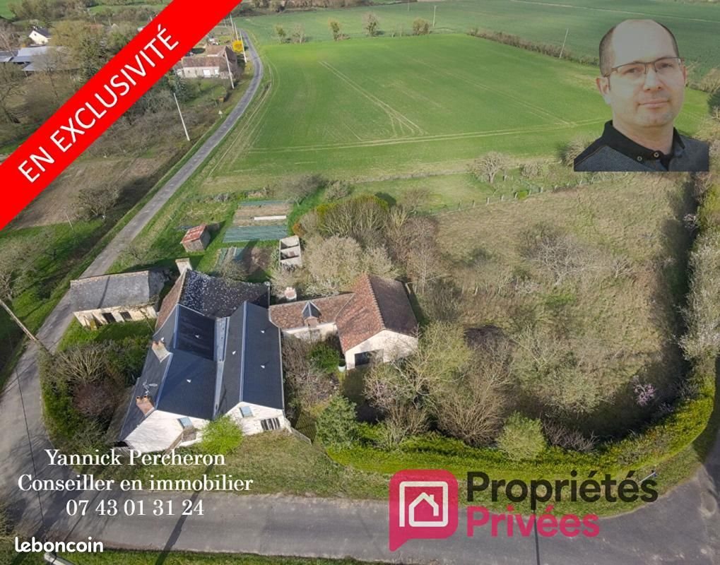 Maison à vendre, 80m², Noyant