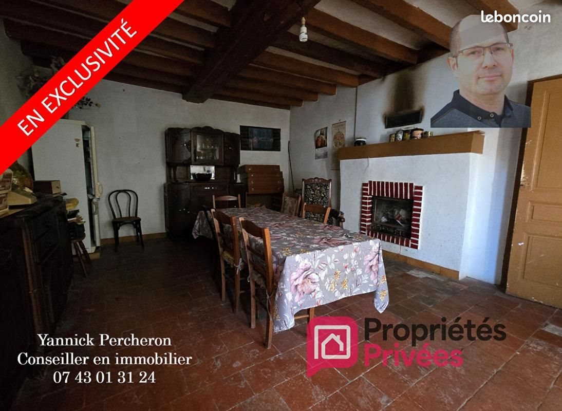 Maison à vendre, 80m², Noyant