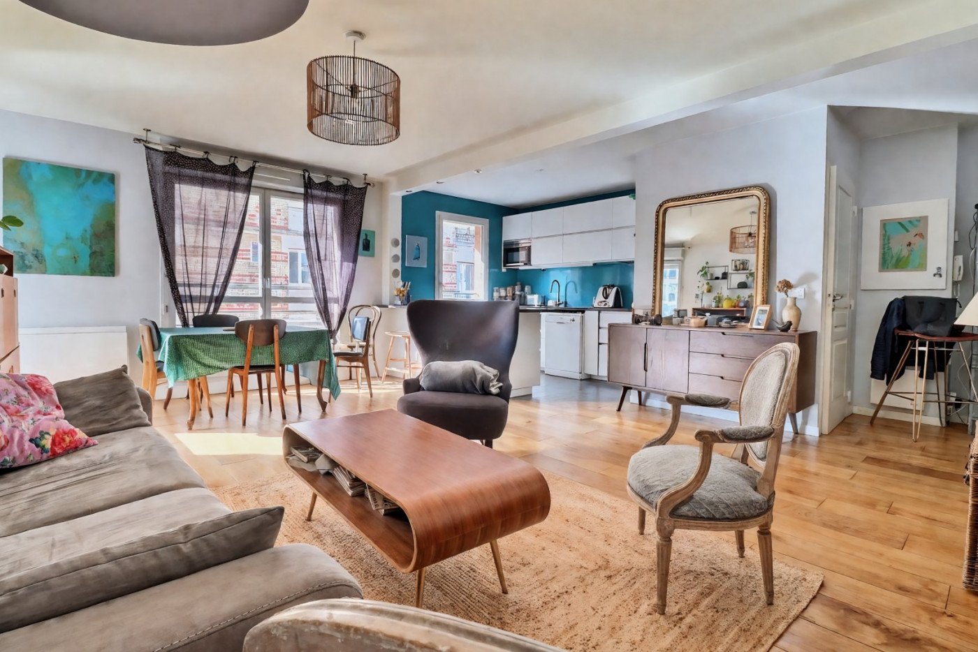 Appartement à vendre, 82m², Pantin