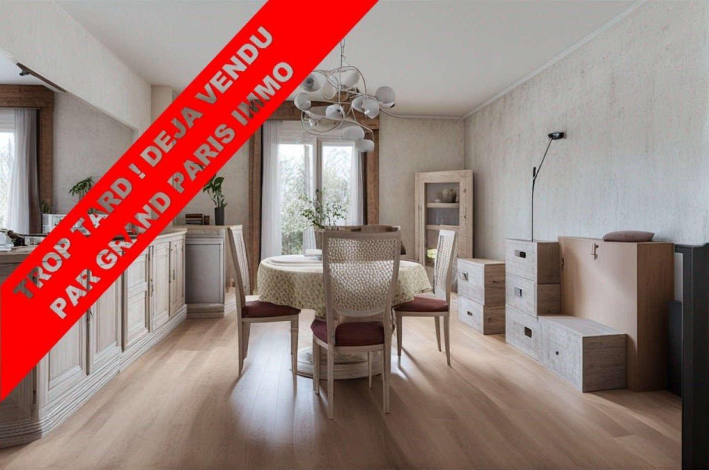 Appartement à vendre, 57m², Pantin
