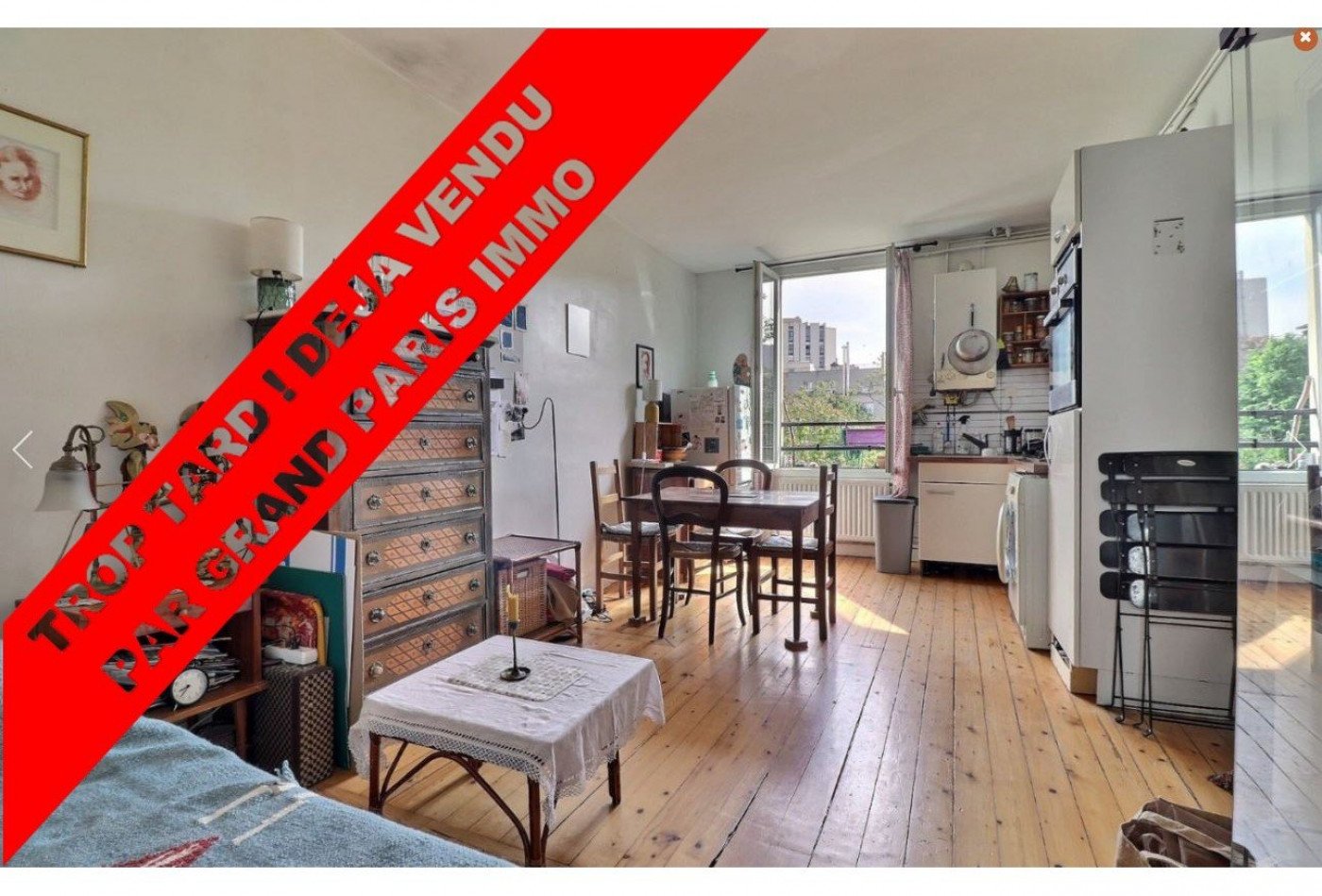Appartement à vendre, 45m², Pantin