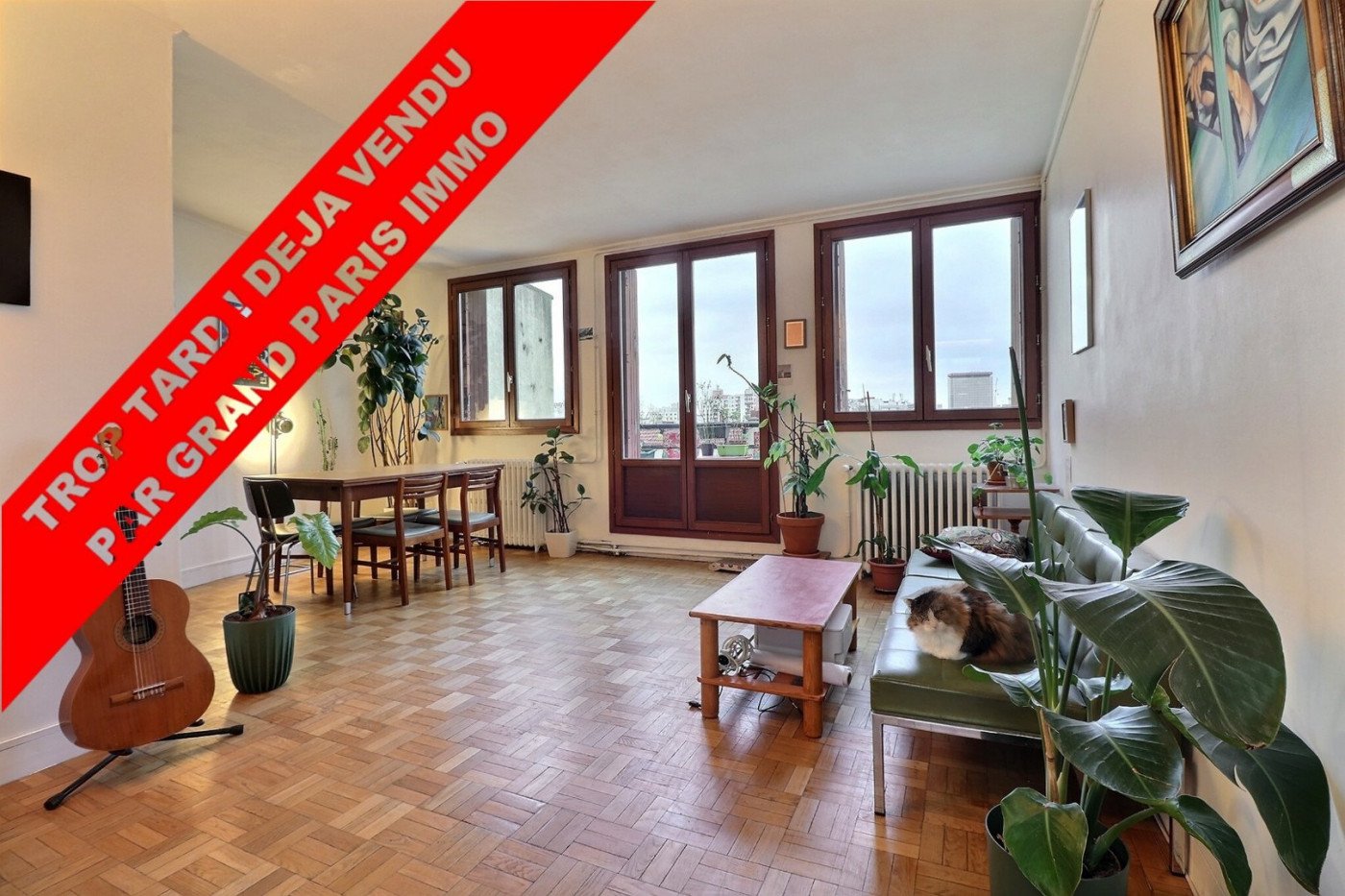 Appartement à vendre, 57m², Pantin