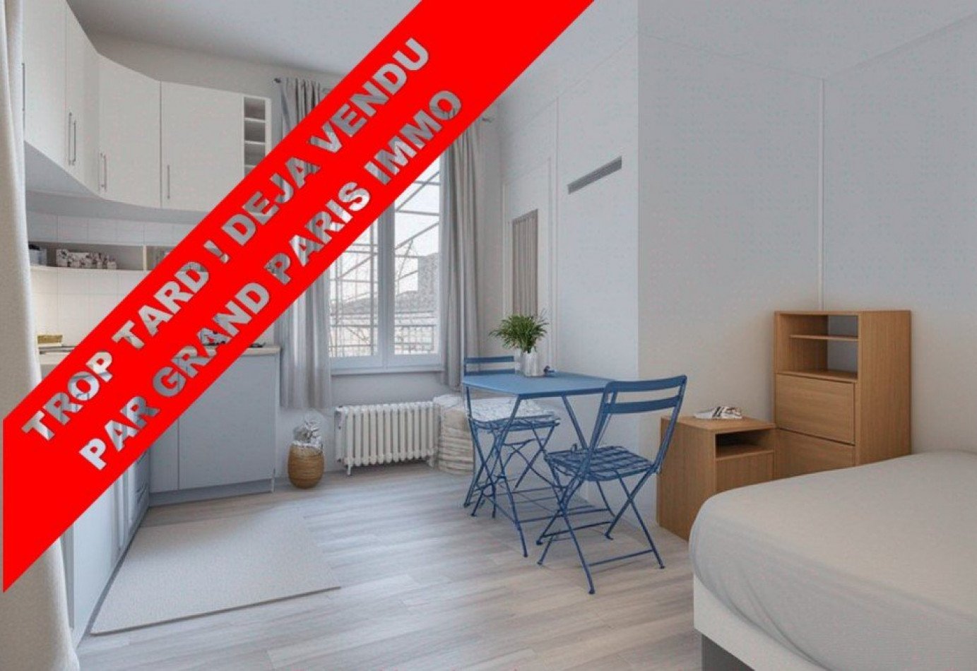 Appartement à vendre, 16m², Pantin