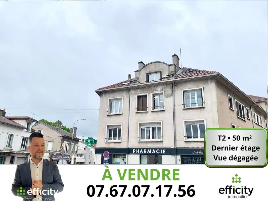 Appartement à vendre, 50m², Pompey