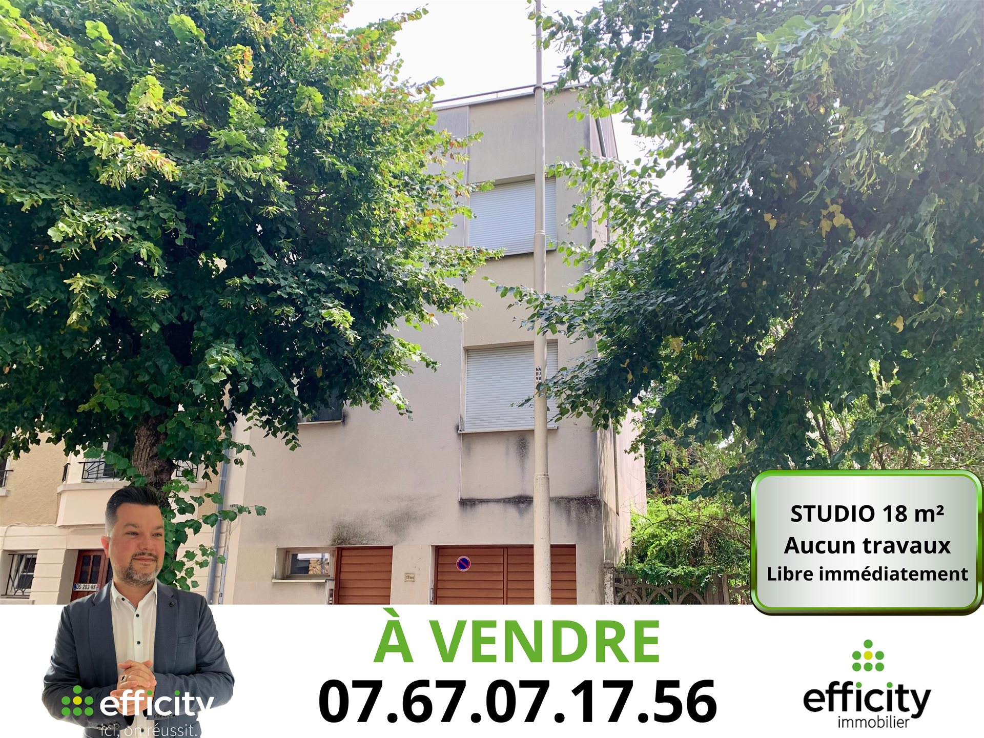 Appartement à vendre, 18m², Nancy