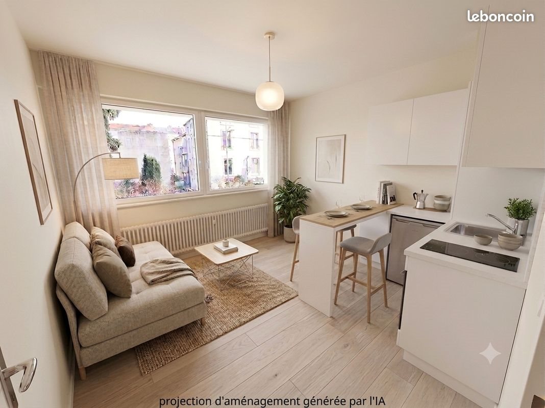 Appartement à louer, 19m², Nancy