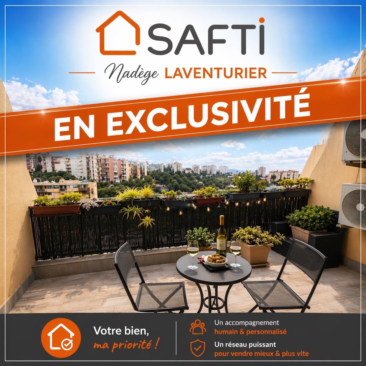 Appartement à vendre, 68m², Ajaccio