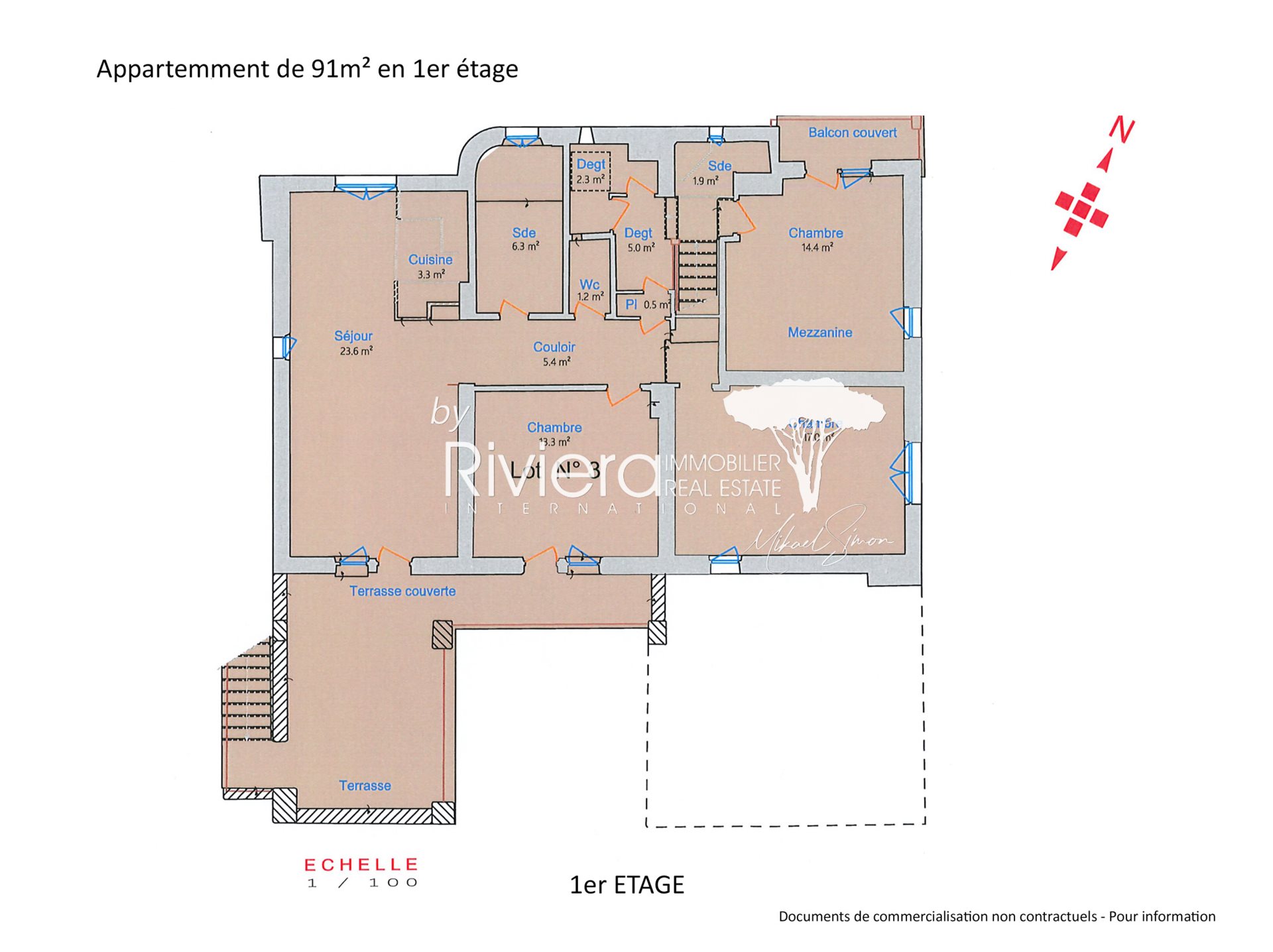Appartement à vendre, 91m², Cavalaire-sur-Mer