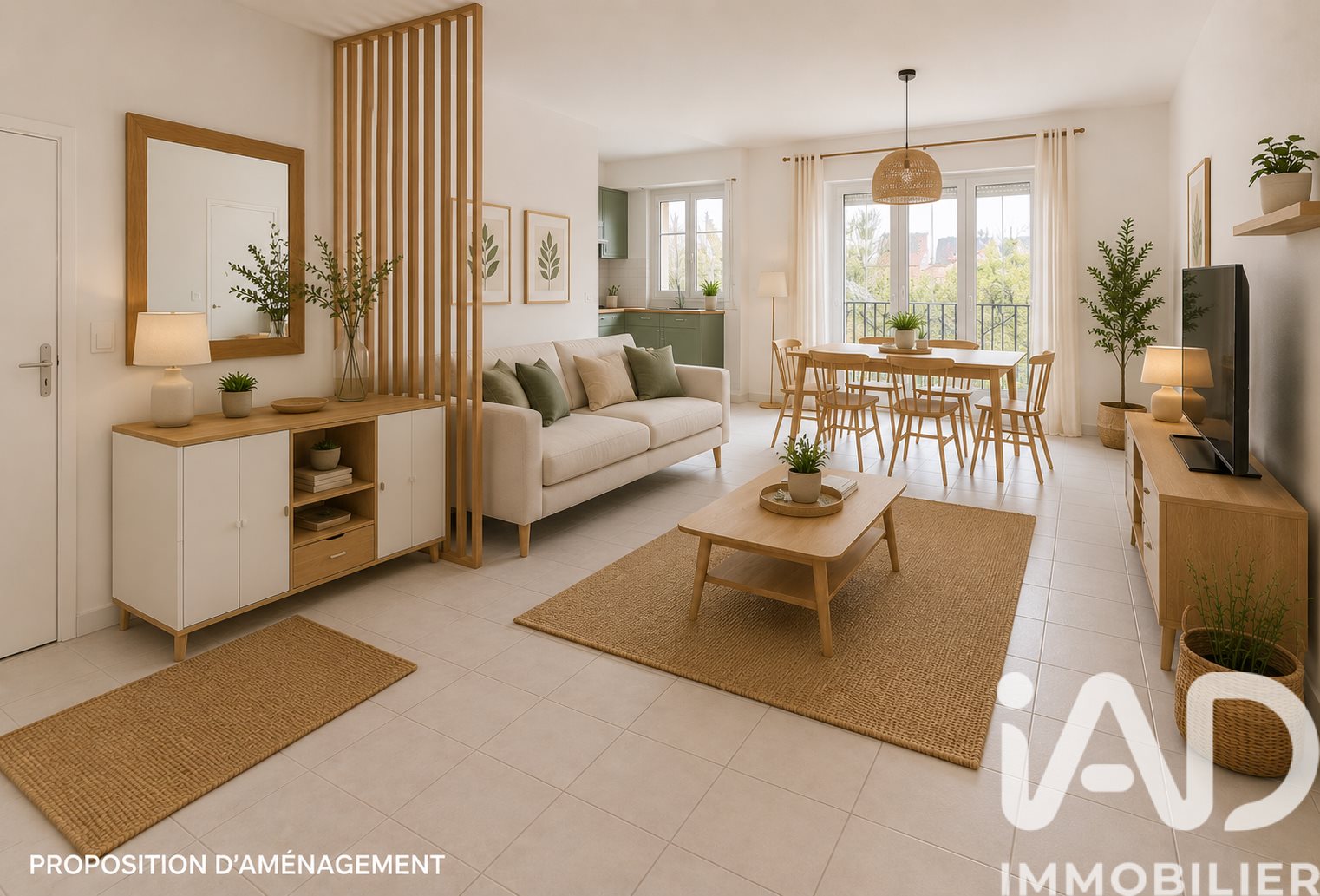 Appartement à vendre, 57m², Roissy-en-Brie