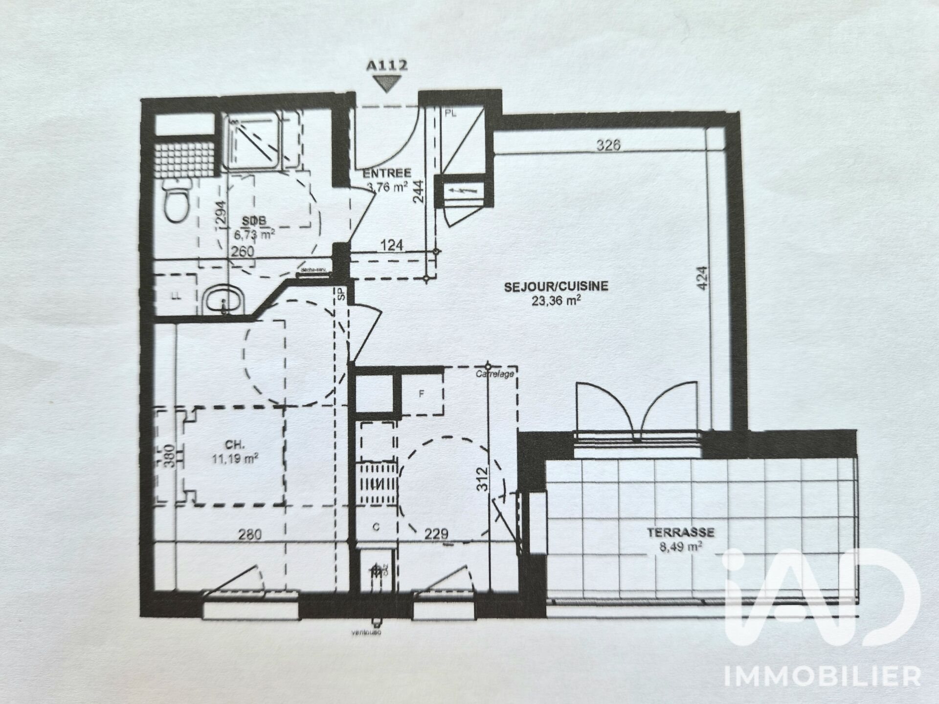 Appartement à vendre, 44m², Le Ban-Saint-Martin