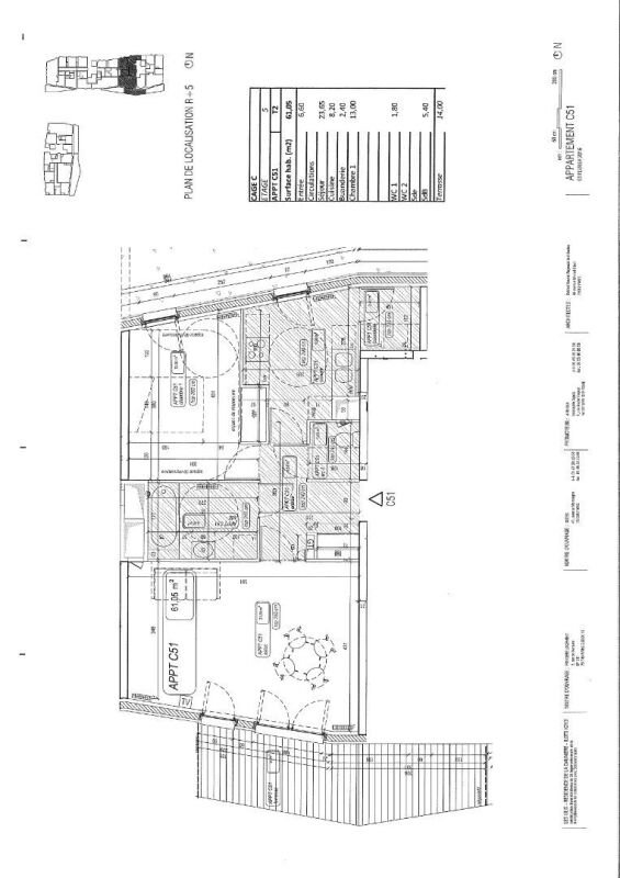 Appartement à louer, 61m², Les Ulis