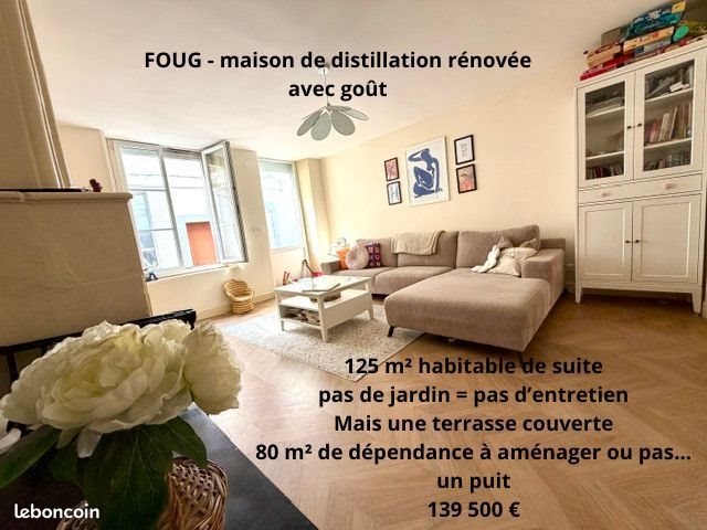 Maison à vendre, 125m², Foug