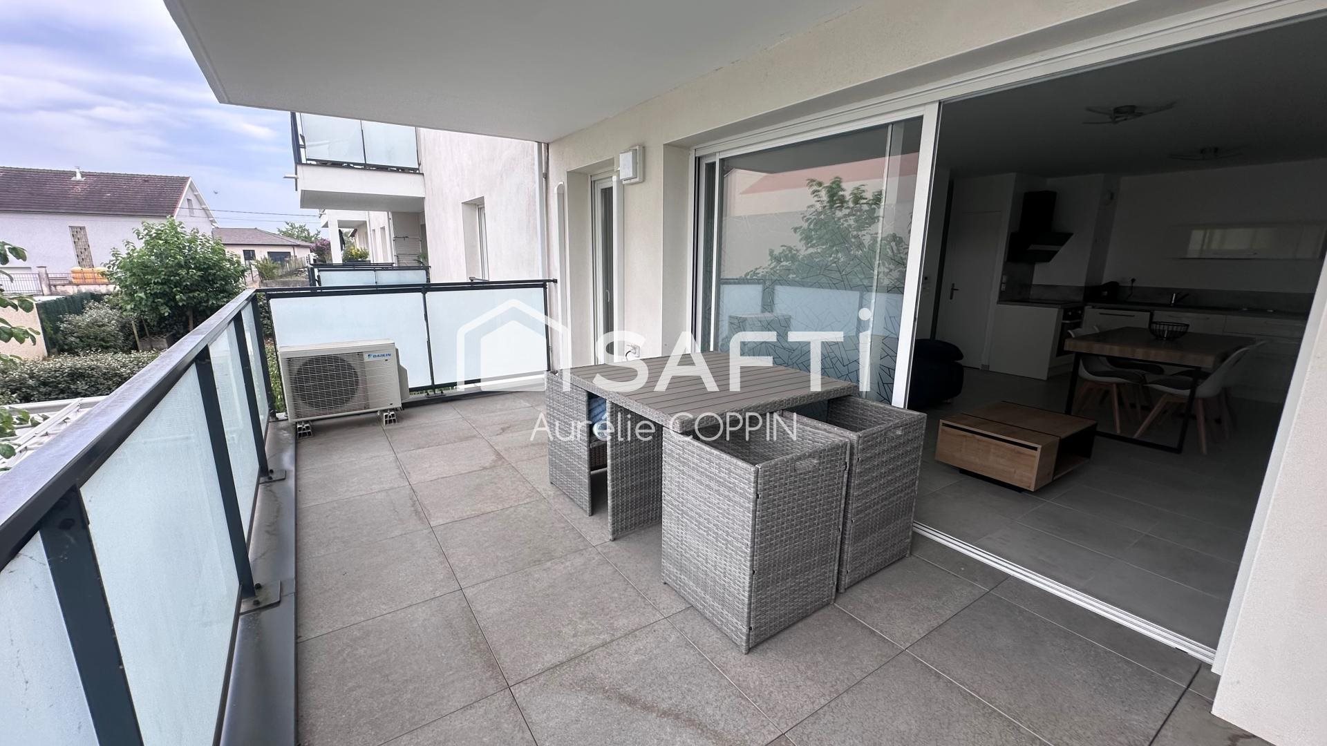 Appartement à louer, 59m², Tignieu-Jameyzieu