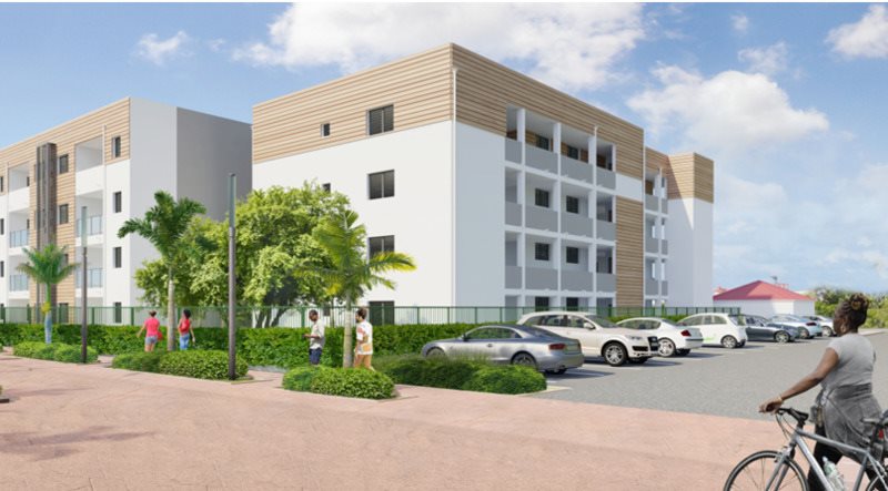 Appartement à vendre, 58m², Le Moule
