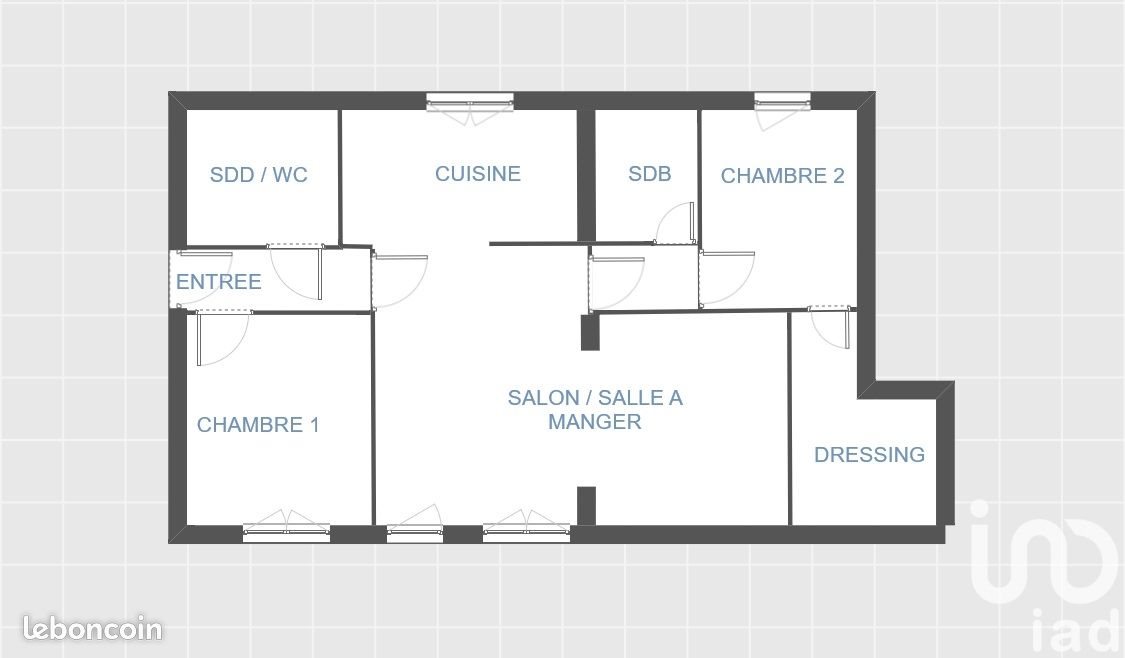 Appartement à vendre, 89m², Honfleur