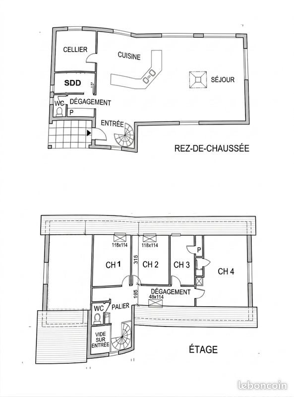 Maison à vendre, 155m², Pont-l'Evêque