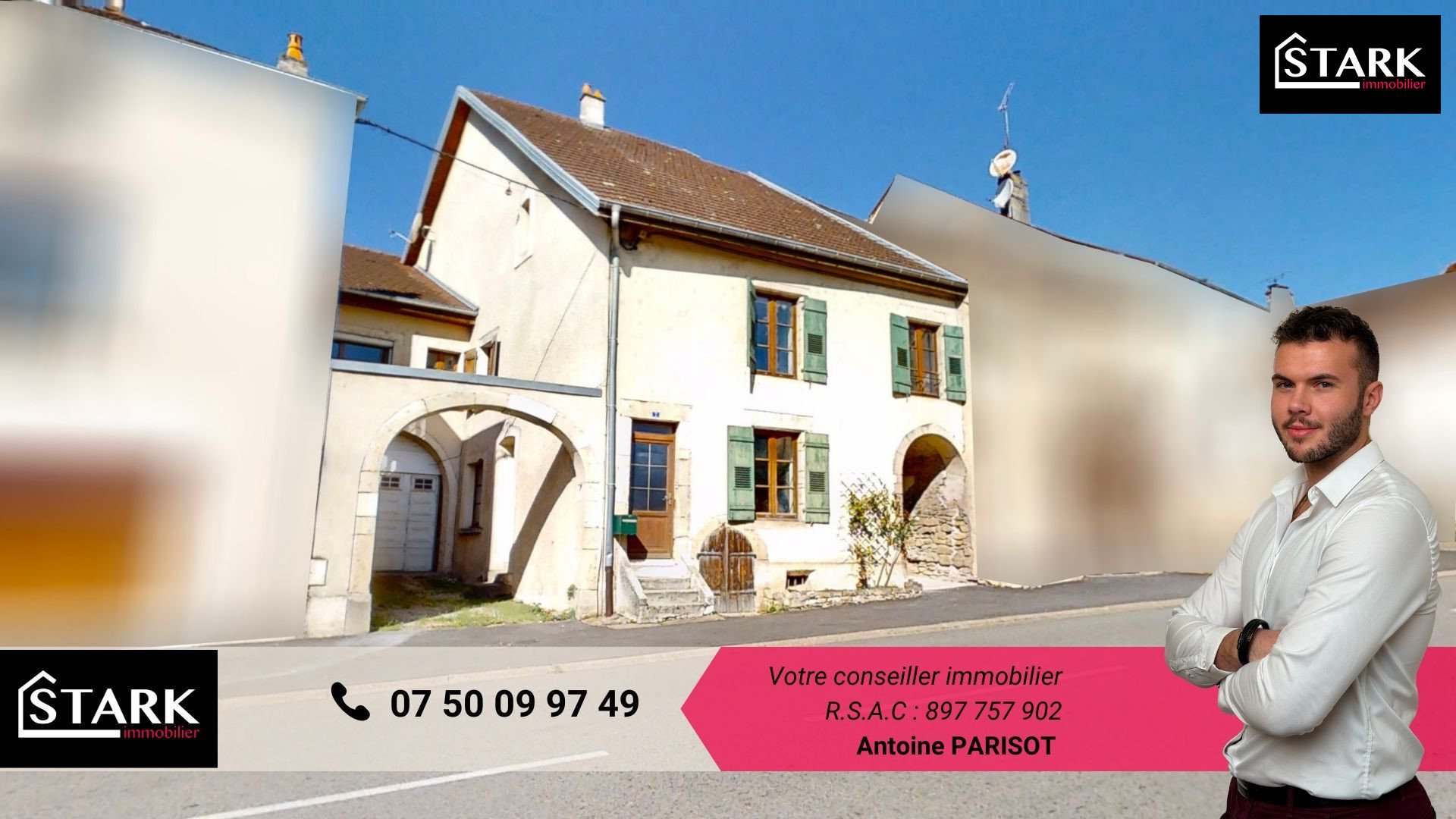 Maison à vendre, 175m², Faverney