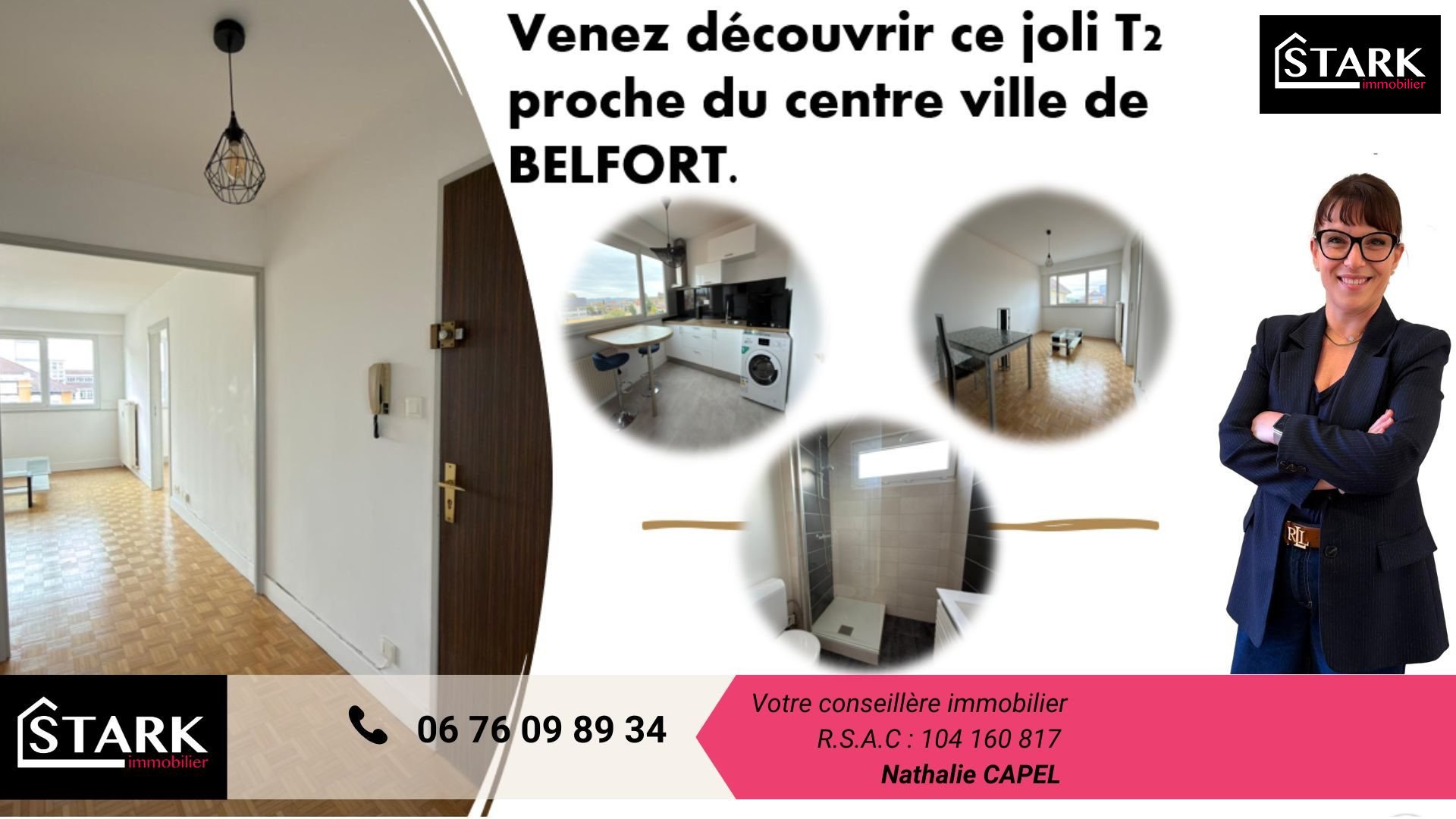 Appartement à vendre, 47m², Belfort