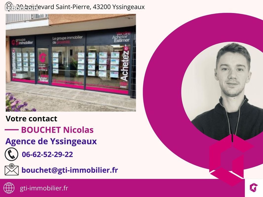 Maison à vendre, 120m², Yssingeaux