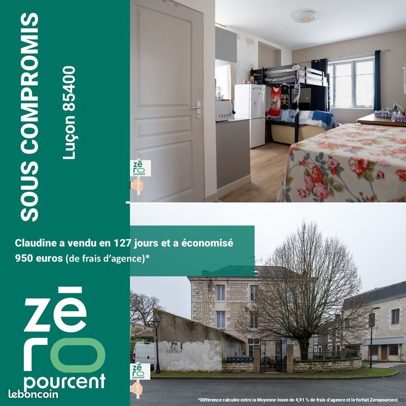 Appartement à vendre, 27m², Luçon