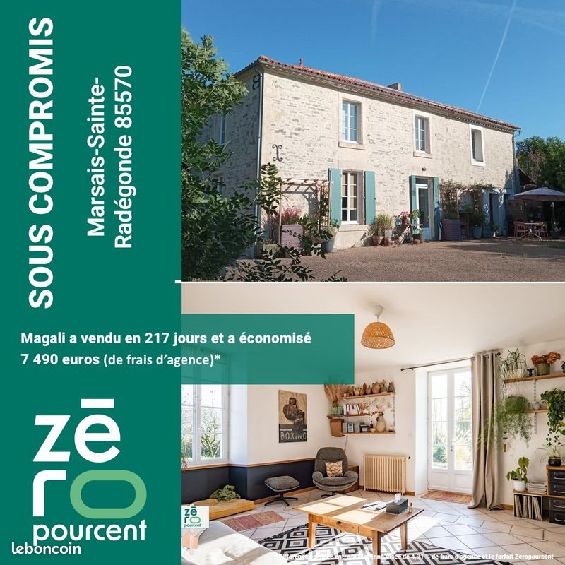 Maison à vendre, 175m², Marsais-Sainte-Radégonde