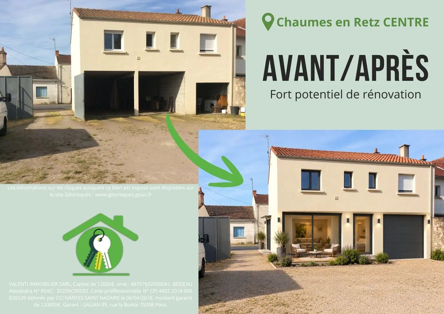 Maison à vendre, 72m², Cheix-en-Retz