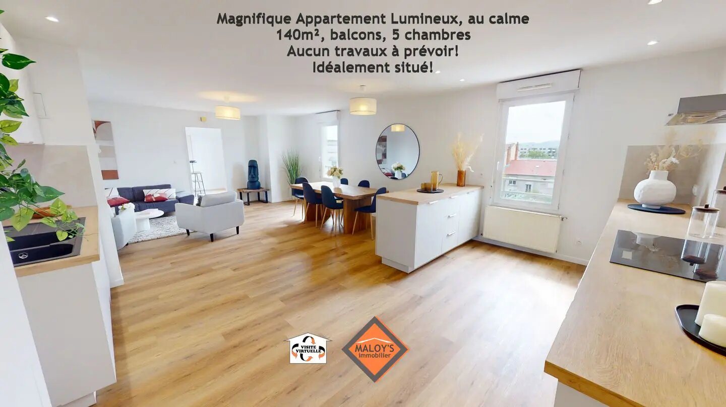 Appartement à vendre, 140m², Villeurbanne