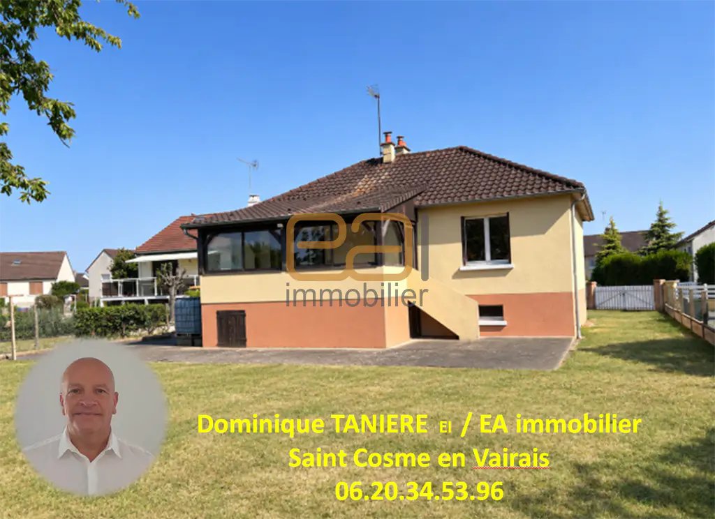 Maison à vendre, 71m², Saint-Cosme-en-Vairais