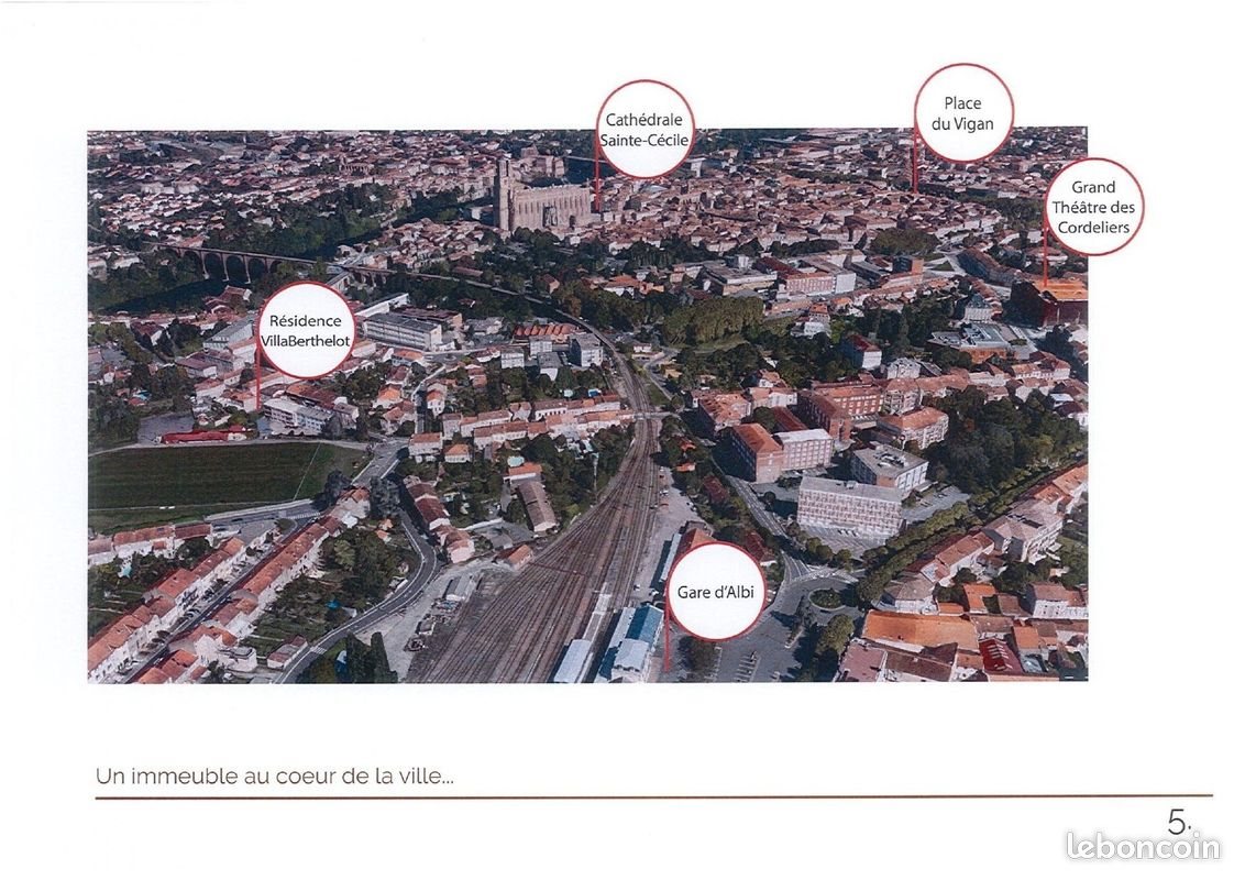 Appartement à vendre, 70m², Albi