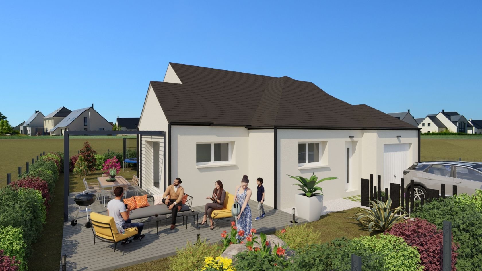 Maison à vendre, 80m², Livré-sur-Changeon