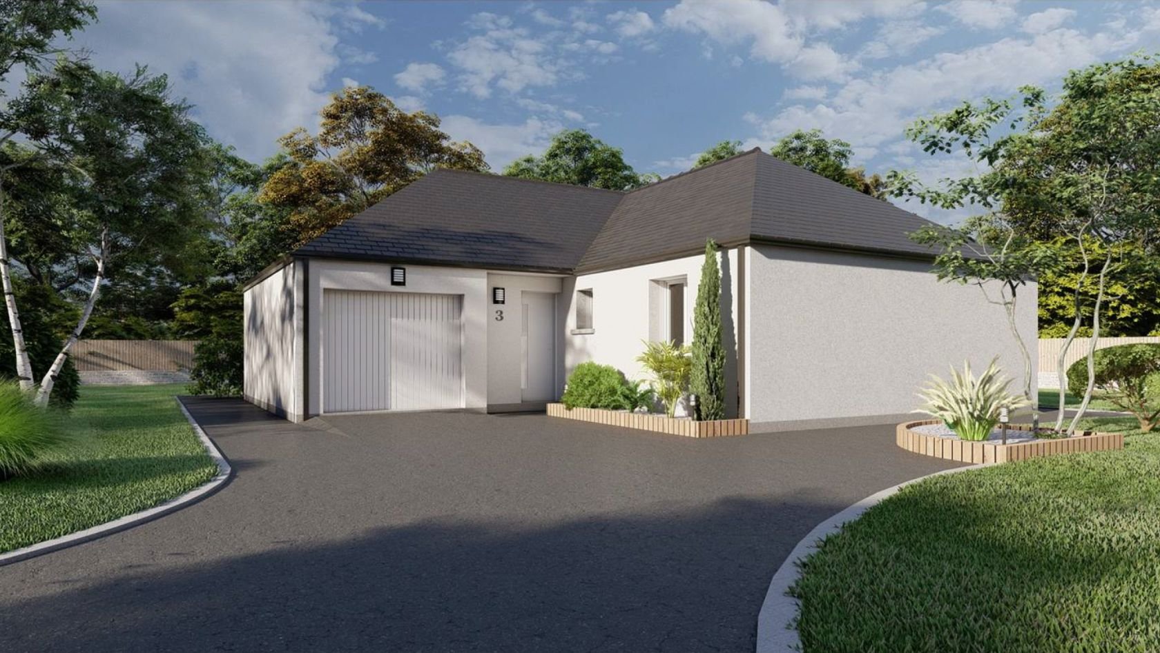 Maison à vendre, 71m², Merdrignac