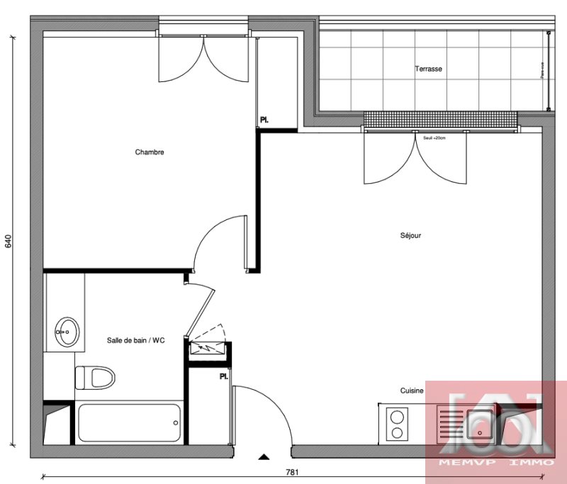 Maison à vendre, 85m², Guerville