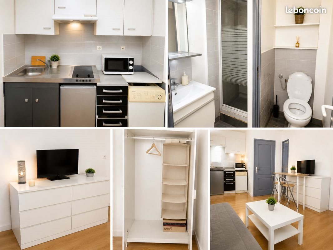 Appartement à louer, 19m², Roubaix