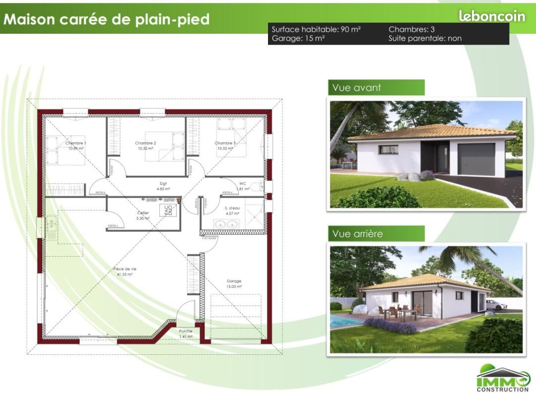 Maison à vendre, 80m², Pontenx-les-Forges