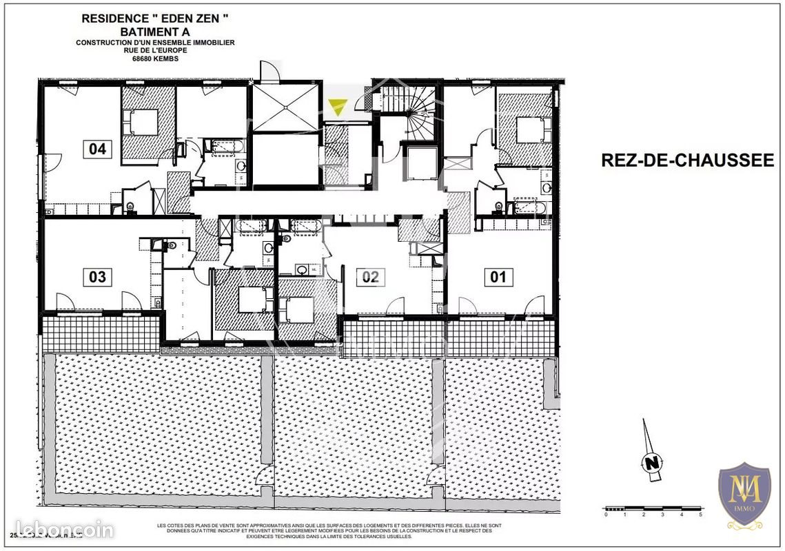 Appartement à vendre, 65m², Kembs