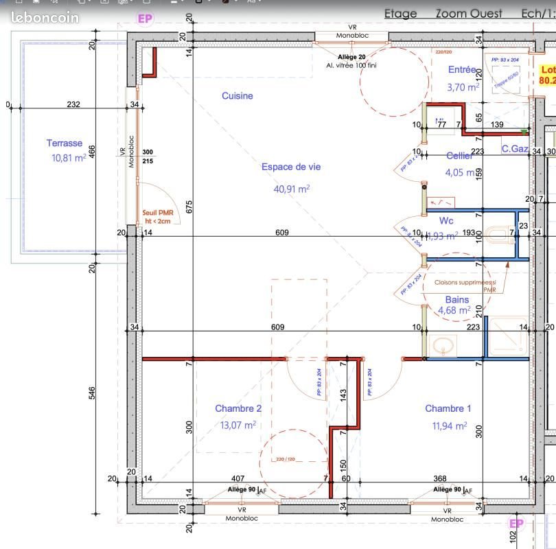 Maison à vendre, 81m², Réguisheim