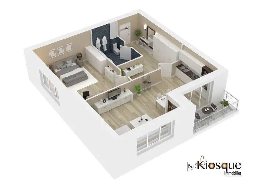 Appartement à vendre, 37m², Chessy
