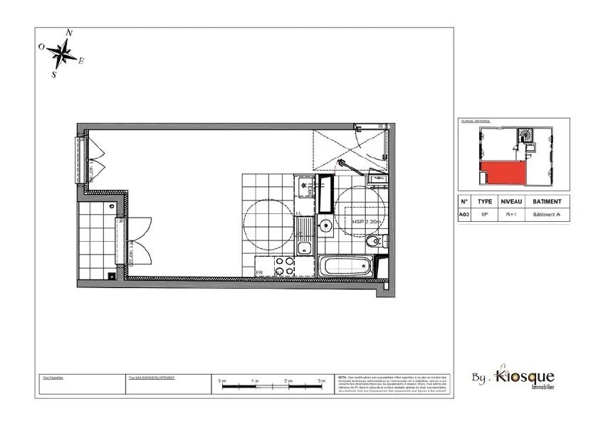 Appartement à vendre, 32m², Chilly-Mazarin