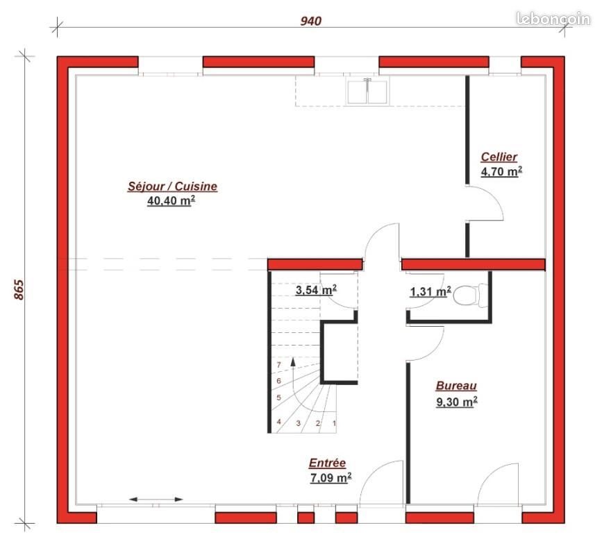 Maison à vendre, 130m², Coutevroult