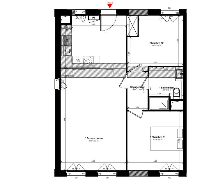 Appartement à vendre, 63m², Asnières-sur-Seine