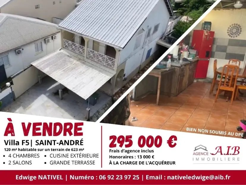 Maison à vendre, 120m², Saint-André