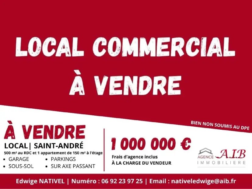Maison à vendre, 500m², Saint-André