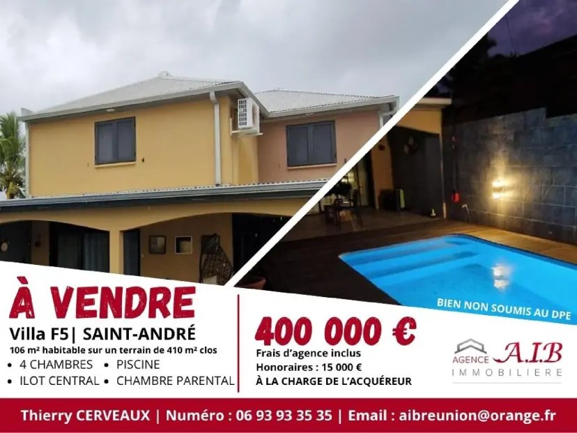 Maison à vendre, 106m², Saint-André