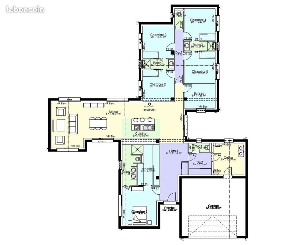 Maison à vendre, 186m², Saint-Mars-du-Désert