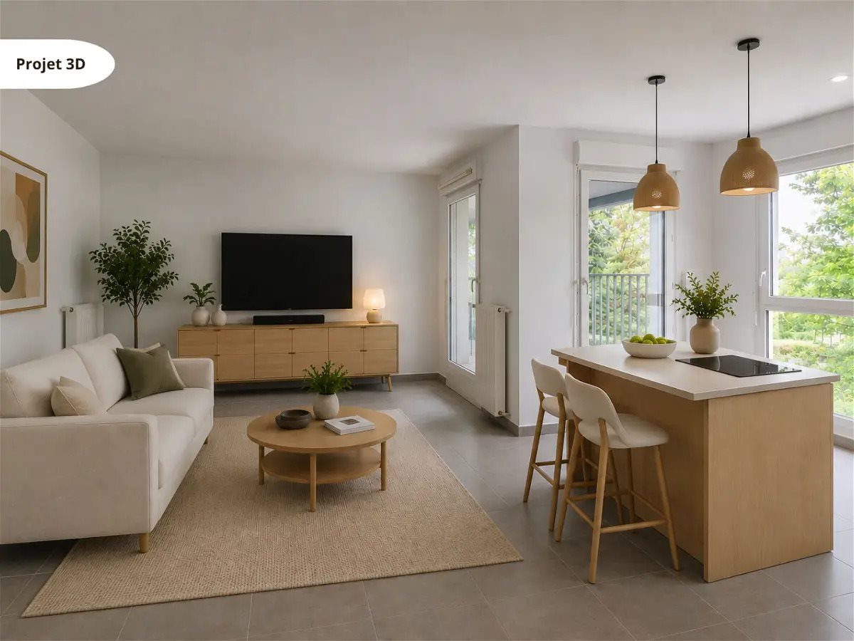 Appartement à vendre, 62m², Francheville