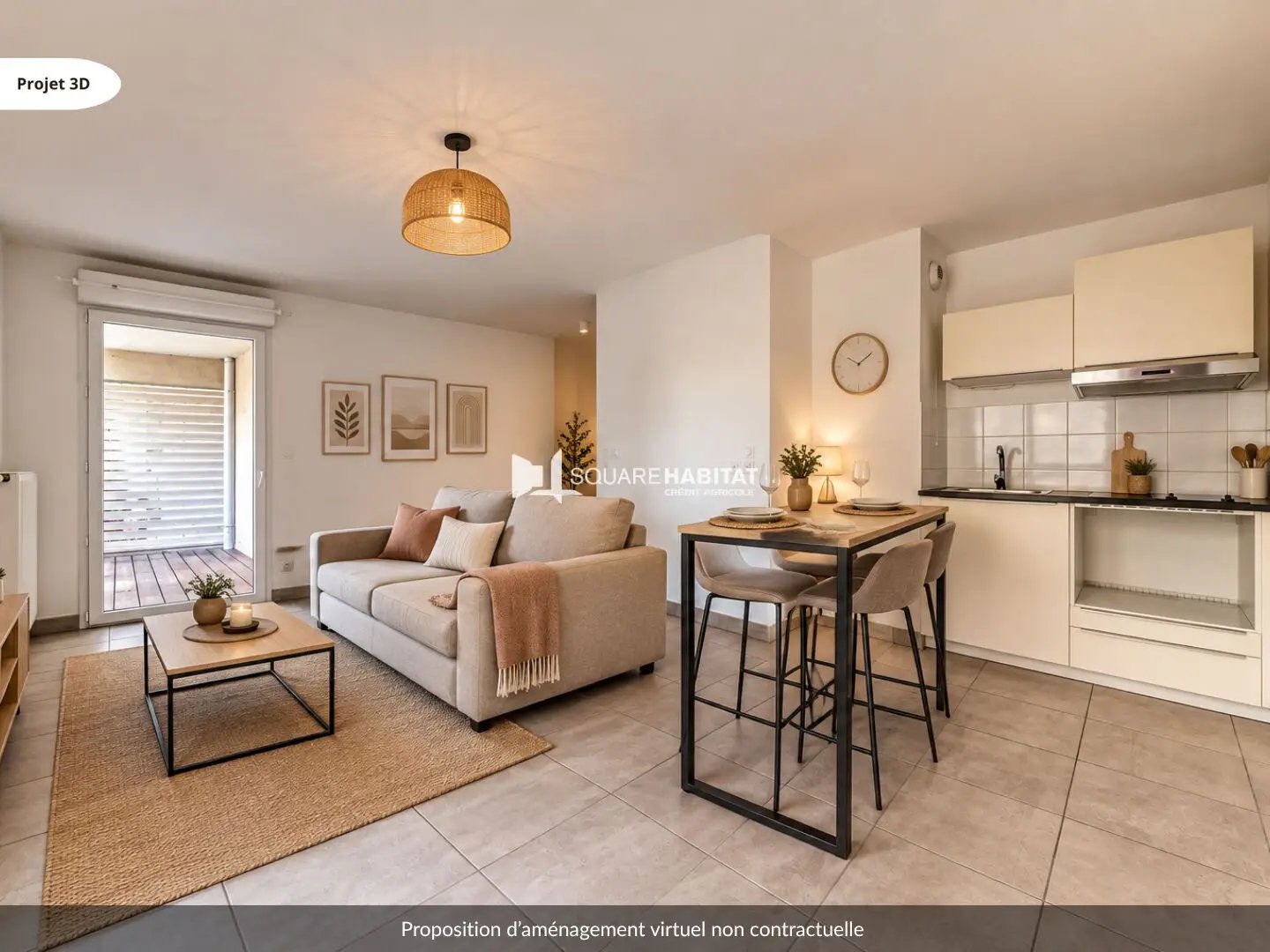 Appartement à vendre, 30m², Villeurbanne