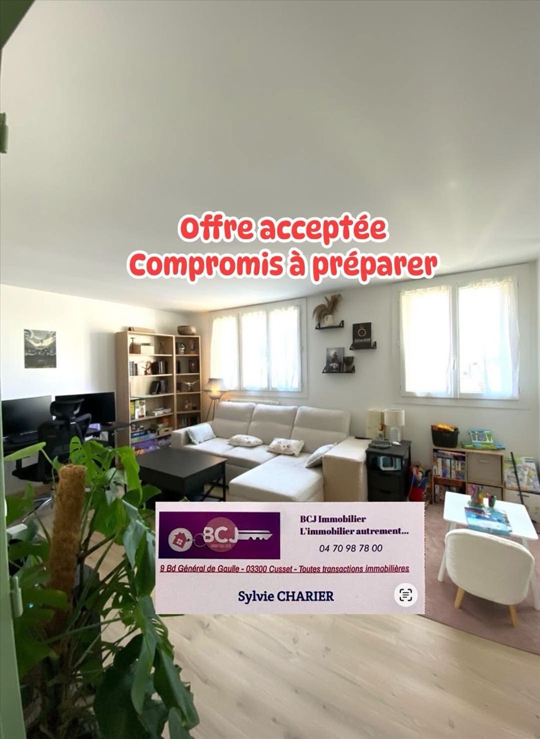 Appartement à vendre, 72m², Cusset